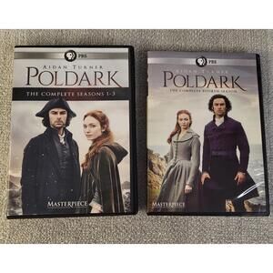 PBS MasterPiece DVD bundle series Poldark season 1 through 4